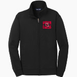 Godwin Eagles Sport-Tek Youth Sport-Wick Fleece Full-Zip Jacket Front Thumbnail