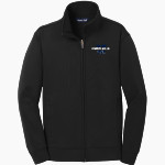 Elizabethtown Aquatic Club Elizabethtown Sport-Tek Youth Sport-Wick Fleece Full-Zip Jacket Front Thumbnail