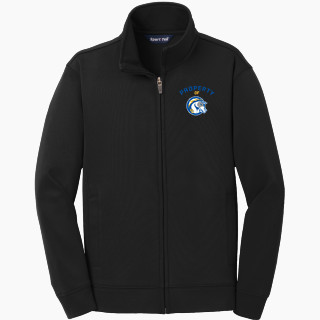 Sport-Tek Youth Sport-Wick Fleece Full-Zip Jacket