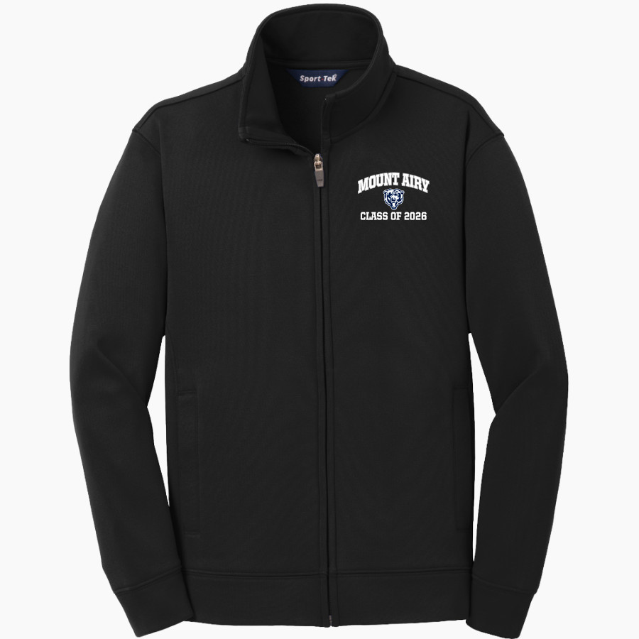 Mount Airy Bears <span class="pdp-name-mascot">Mount Airy Bears</span> Sport-Tek Youth Sport-Wick Fleece Full-Zip Jacket