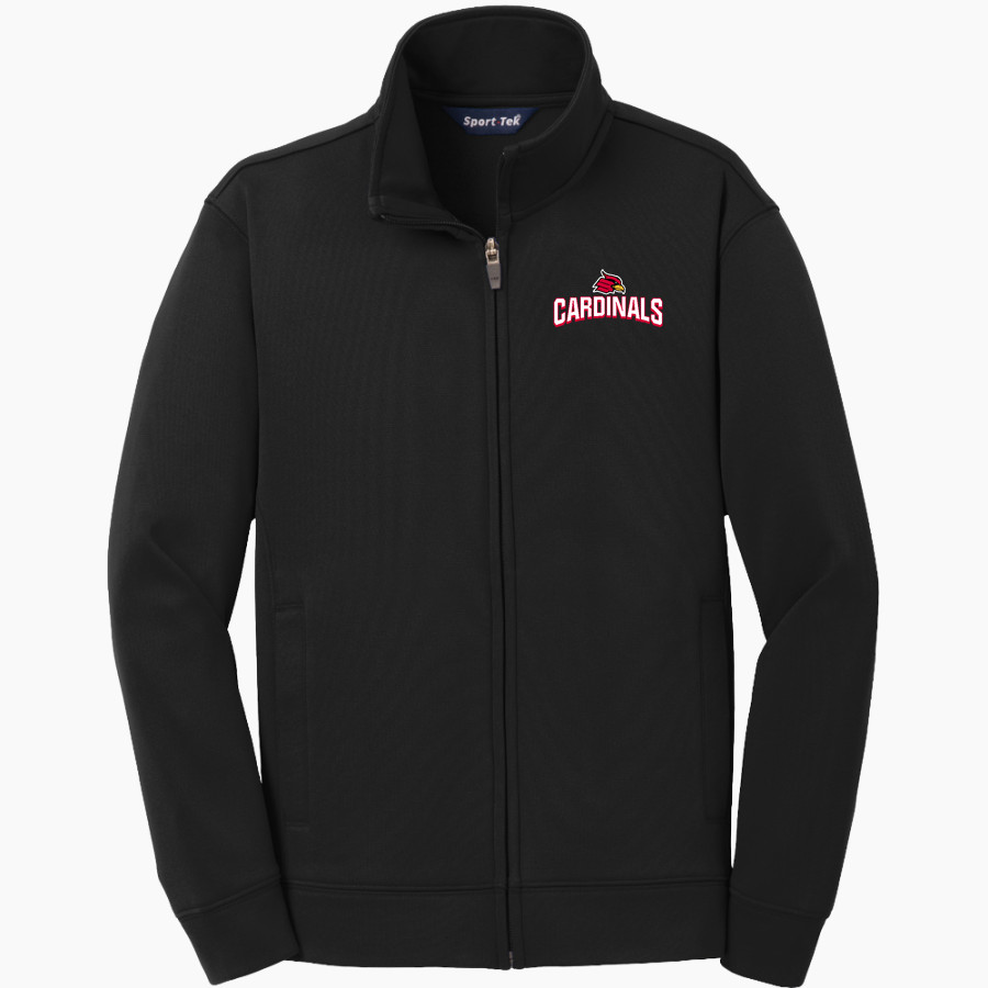 Wheeling University Cardinals Online Store <span class="pdp-name-mascot">Wheeling University Cardinals</span> Sport-Tek Youth Sport-Wick Fleece Full-Zip Jacket