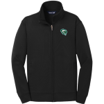 SCTCC Cyclones Online Apparel Store <span class="pdp-name-mascot">St Cloud Cyclones</span> Sport-Tek Youth Sport-Wick Fleece Full-Zip Jacket Front Thumbnail