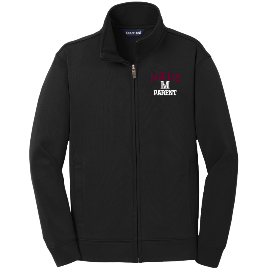 MILLIS HIGH SCHOOL MOHAWKS <span class="pdp-name-mascot">MILLIS MOHAWKS</span> Sport-Tek Youth Sport-Wick Fleece Full-Zip Jacket