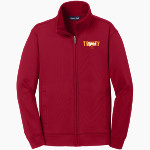 Trinity Tigers <span class="pdp-name-mascot">Trinity College of Florida Tigers</span> Sport-Tek Youth Sport-Wick Fleece Full-Zip Jacket Front Thumbnail