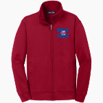 Nonnewaug Chiefs Sport-Tek Youth Sport-Wick Fleece Full-Zip Jacket Front Thumbnail