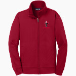 Manitowoc Lutheran Lancers <span class="pdp-name-mascot">Manitowoc Lutheran High School Lancers</span> Sport-Tek Youth Sport-Wick Fleece Full-Zip Jacket Front Thumbnail
