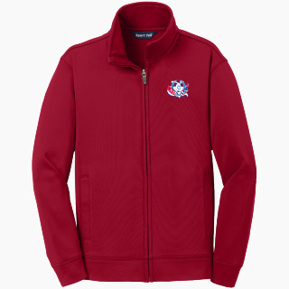 Sport-Tek Youth Sport-Wick Fleece Full-Zip Jacket