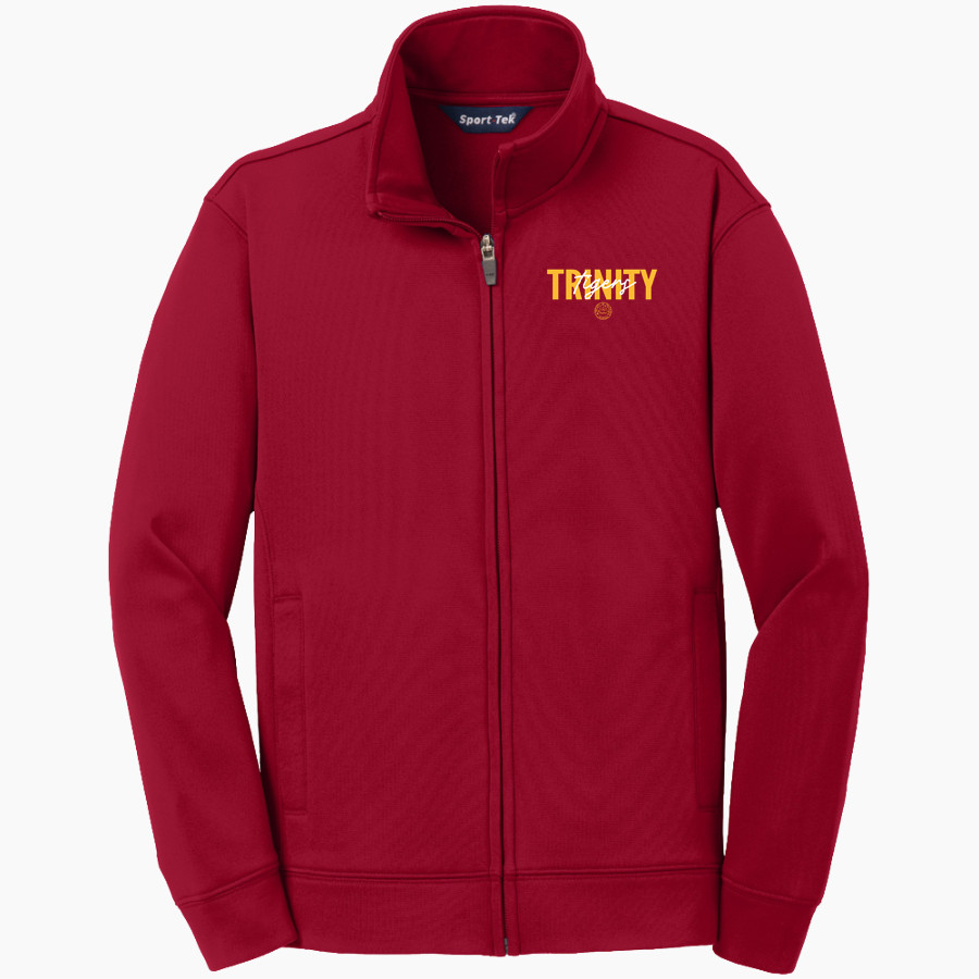 Trinity Tigers <span class="pdp-name-mascot">Trinity College of Florida Tigers</span> Sport-Tek Youth Sport-Wick Fleece Full-Zip Jacket