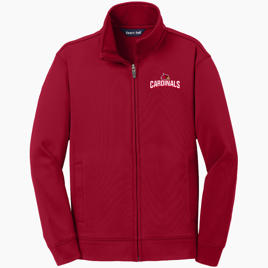 Wheeling University Cardinals Online Store <span class="pdp-name-mascot">Wheeling University Cardinals</span> Sport-Tek Youth Sport-Wick Fleece Full-Zip Jacket