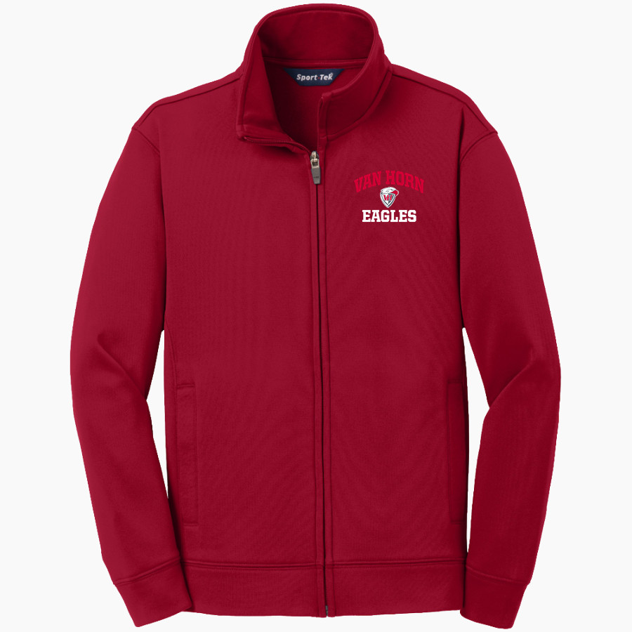 VAN HORN HIGH SCHOOL EAGLES <span class="pdp-name-mascot">VAN HORN EAGLES</span> Sport-Tek Youth Sport-Wick Fleece Full-Zip Jacket