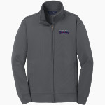 US Games - OPEN US Games - OPEN Sport-Tek Youth Sport-Wick Fleece Full-Zip Jacket Front Thumbnail