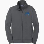 Roscoe Blue Devils Sport-Tek Youth Sport-Wick Fleece Full-Zip Jacket Front Thumbnail