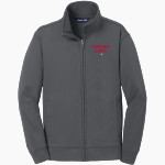 Lacordaire Lions <span class="pdp-name-mascot">Lacordaire Academy Lions</span> Sport-Tek Youth Sport-Wick Fleece Full-Zip Jacket Front Thumbnail