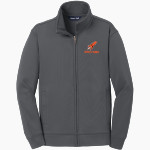 CEDAR GROVE-BELGIUM HIGH SCHOOL ROCKETS Sport-Tek Youth Sport-Wick Fleece Full-Zip Jacket Front Thumbnail