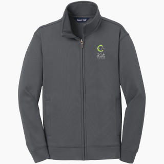 Sport-Tek Youth Sport-Wick Fleece Full-Zip Jacket