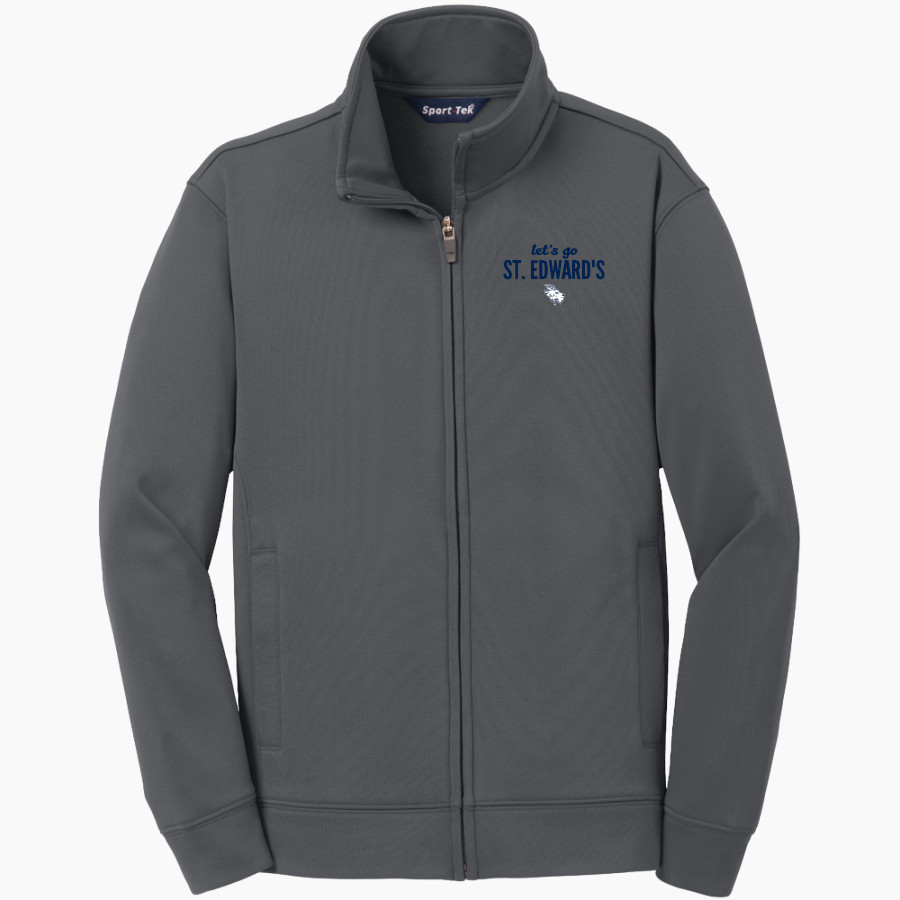 St. Edward's Hilltoppers <span class="pdp-name-mascot">St. Edward's Hilltoppers</span> Sport-Tek Youth Sport-Wick Fleece Full-Zip Jacket