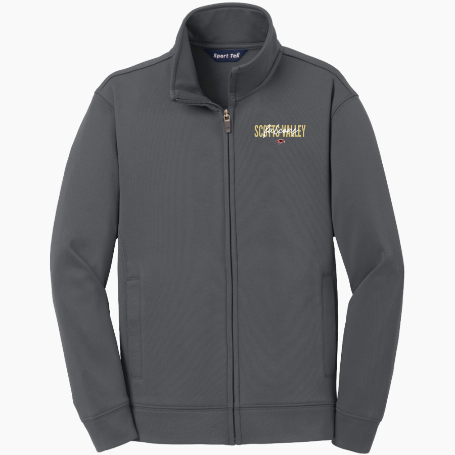 Scotts Valley Falcons Sport-Tek Youth Sport-Wick Fleece Full-Zip Jacket
