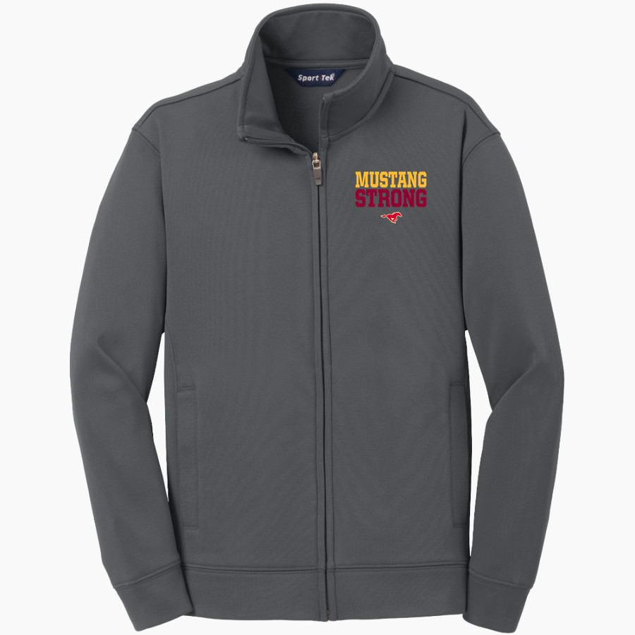 Lincoln Mustangs <span class="pdp-name-mascot">Lincoln Mustangs</span> Sport-Tek Youth Sport-Wick Fleece Full-Zip Jacket