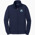St. Patrick's Academy Wolfhounds Sport-Tek Youth Sport-Wick Fleece Full-Zip Jacket Front Thumbnail