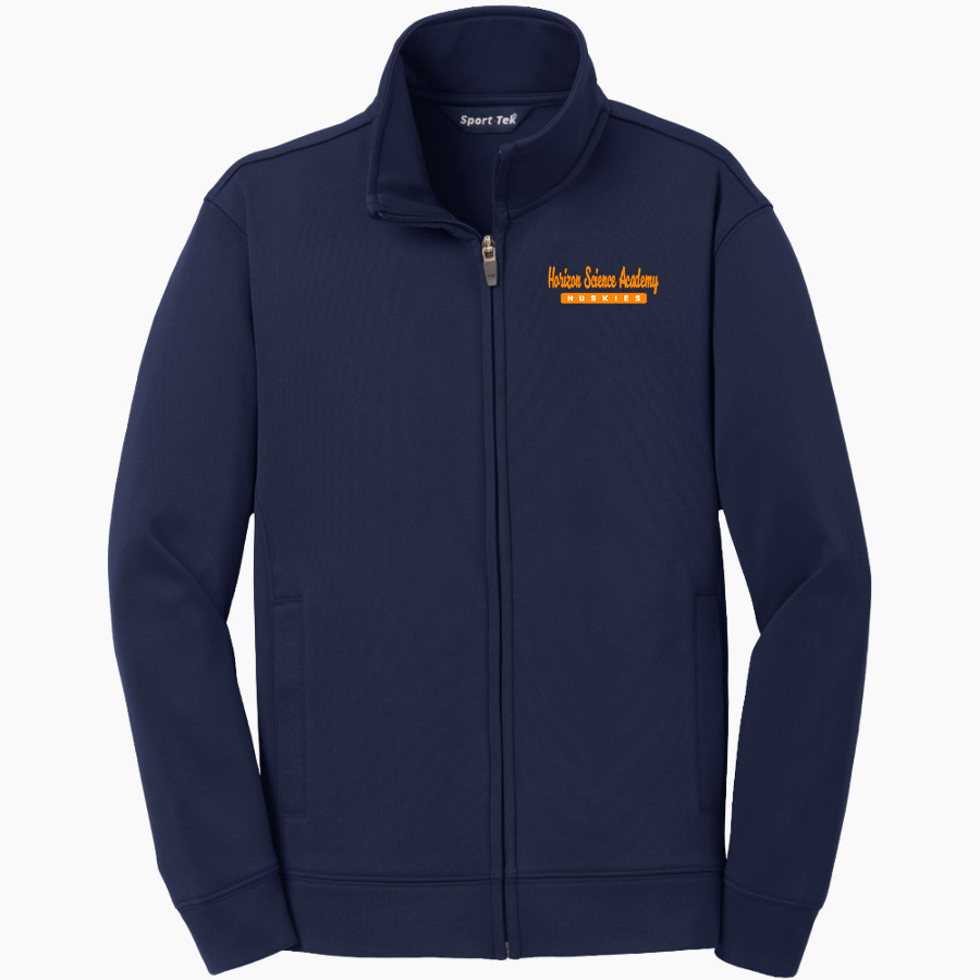 Horizon Science Academy Huskies <span class="pdp-name-mascot">Horizon Science Academy Huskies</span> Sport-Tek Youth Sport-Wick Fleece Full-Zip Jacket