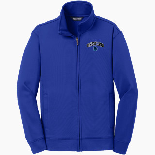 Sport-Tek Youth Sport-Wick Fleece Full-Zip Jacket
