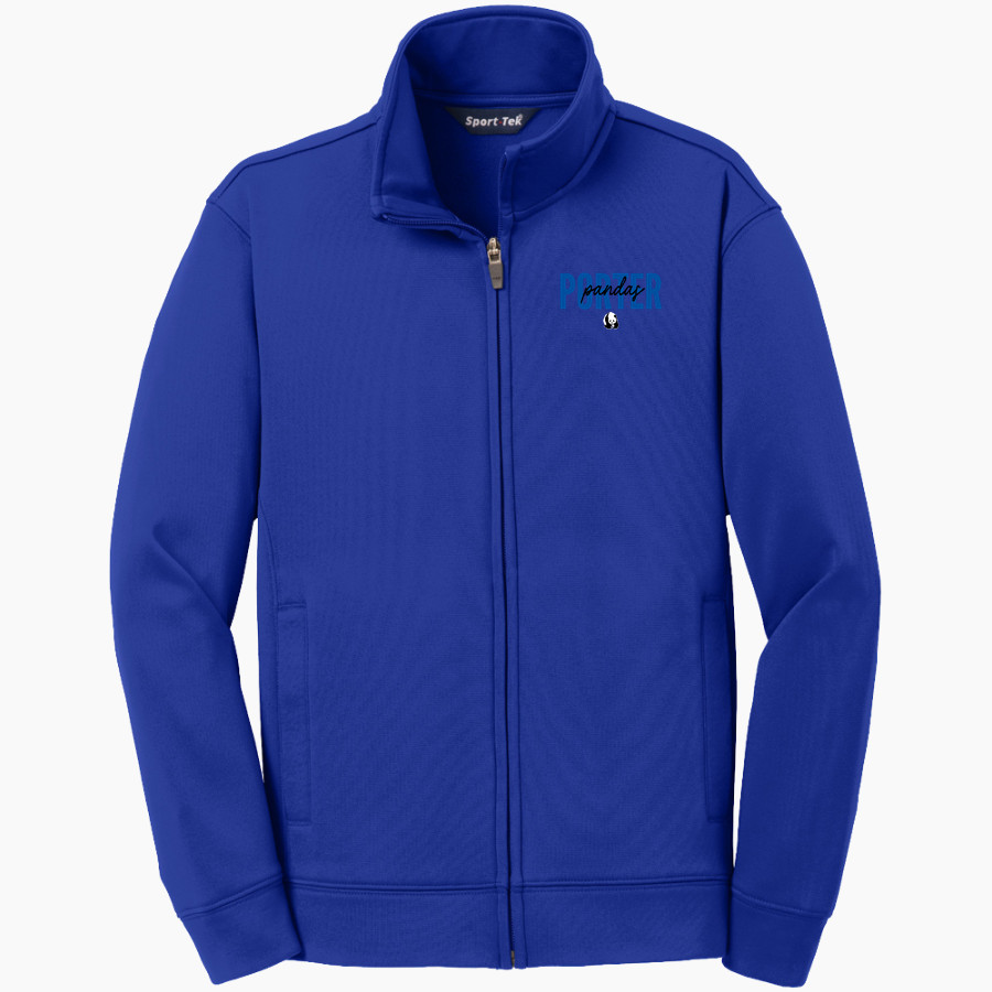 Porter Pandas official sideline store <span class="pdp-name-mascot">Porter Elementary School Pandas</span> Sport-Tek Youth Sport-Wick Fleece Full-Zip Jacket
