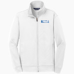 Blue Hill Bobcats <span class="pdp-name-mascot">Blue Hill Community School District Bobcats</span> Sport-Tek Youth Sport-Wick Fleece Full-Zip Jacket Front Thumbnail