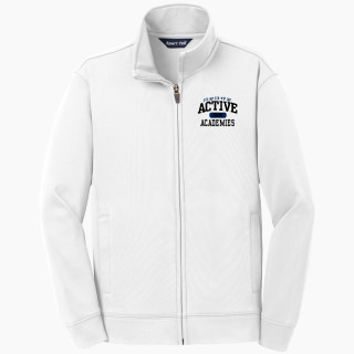 Sport-Tek Youth Sport-Wick Fleece Full-Zip Jacket