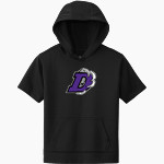 DARLINGTON HIGH SCHOOL FALCONS Sport-Tek Youth Sport-Wick Fleece Short Sleeve Hoodie Front Thumbnail