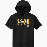 Notre Dame Belmont Tigers Sport-Tek Youth Sport-Wick Fleece Short Sleeve Hoodie Front Thumbnail