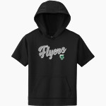 WAYNFLETE SCHOOL FLYERS <span class="pdp-name-mascot">WAYNFLETE FLYERS</span> Sport-Tek Youth Sport-Wick Fleece Short Sleeve Hoodie Front Thumbnail