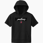 PARKWAY HIGH SCHOOL PANTHERS Sport-Tek Youth Sport-Wick Fleece Short Sleeve Hoodie Front Thumbnail