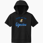 LEUZINGER HIGH SCHOOL OLYMPIANS Sport-Tek Youth Sport-Wick Fleece Short Sleeve Hoodie Front Thumbnail