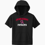 OXFORD ACADEMY PATRIOTS <span class="pdp-name-mascot">OXFORD ACADEMY PATRIOTS</span> Sport-Tek Youth Sport-Wick Fleece Short Sleeve Hoodie Front Thumbnail