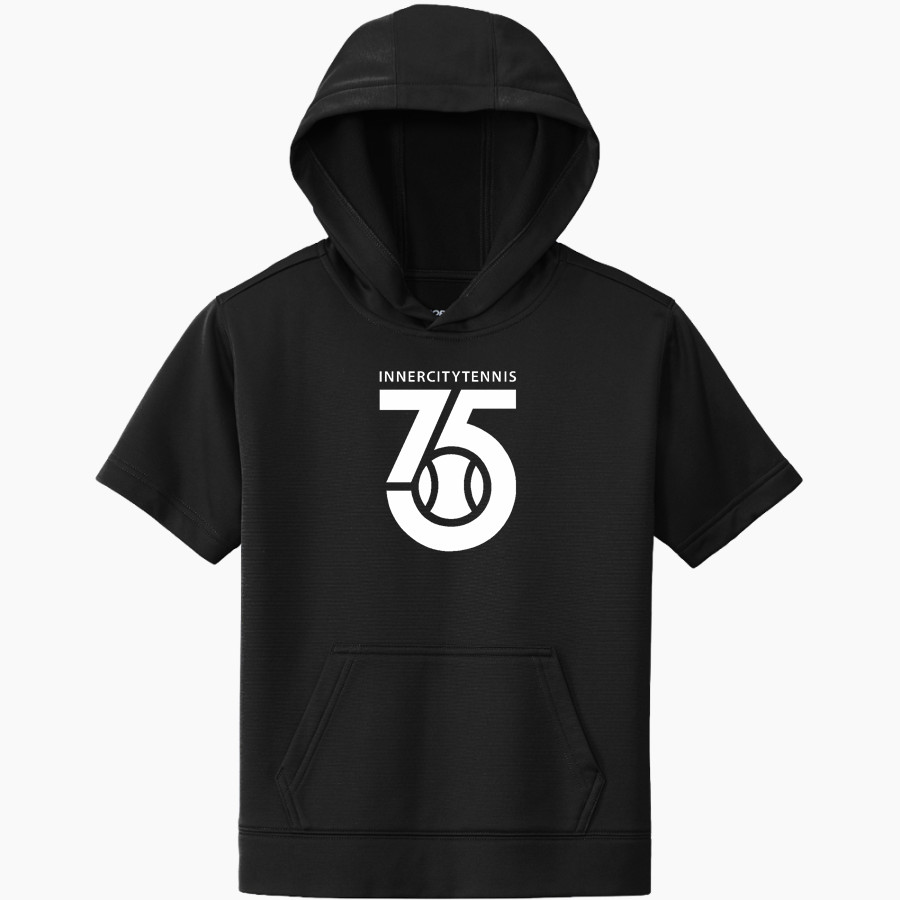 InnerCity Tennis <span class="pdp-name-mascot">InnerCity Tennis</span> Sport-Tek Youth Sport-Wick Fleece Short Sleeve Hoodie