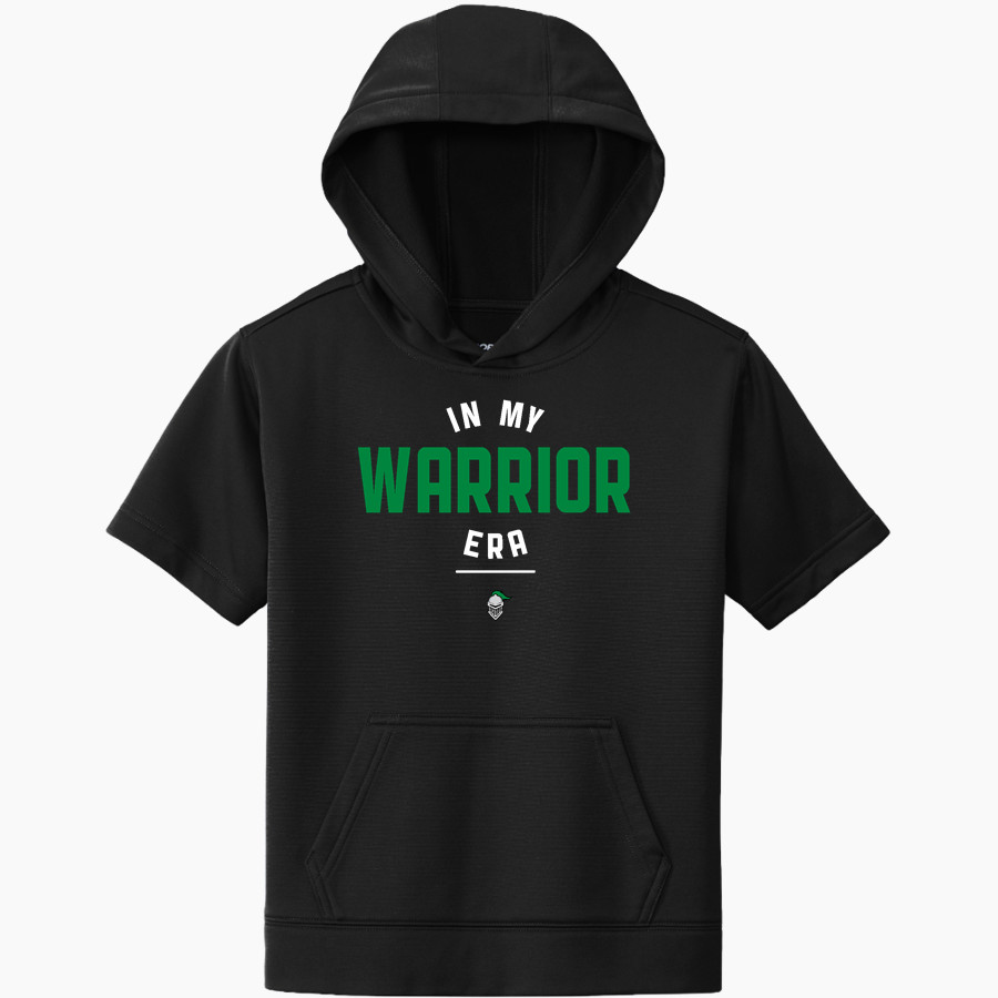 West Lutheran Warriors Sport-Tek Youth Sport-Wick Fleece Short Sleeve Hoodie