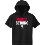 Pate Pandas <span class="pdp-name-mascot">Pate Elementary School Pandas</span> Sport-Tek Youth Sport-Wick Fleece Short Sleeve Hoodie Front Thumbnail