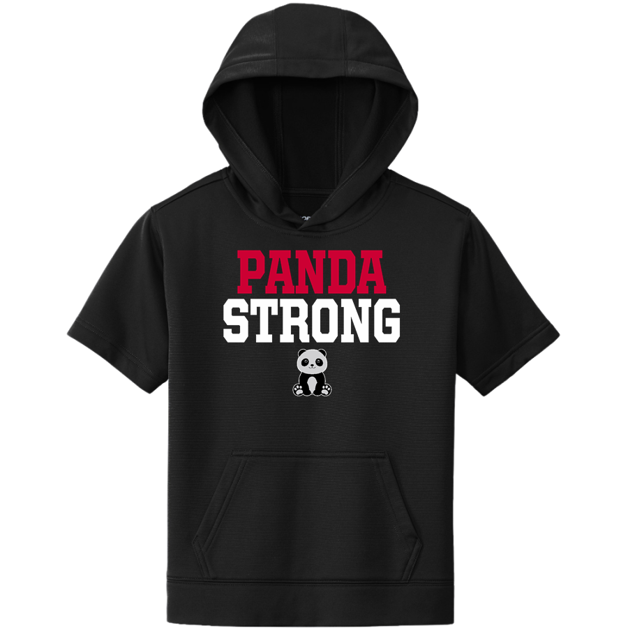 Pate Pandas <span class="pdp-name-mascot">Pate Elementary School Pandas</span> Sport-Tek Youth Sport-Wick Fleece Short Sleeve Hoodie