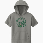 West Linn Lions <span class="pdp-name-mascot">West Linn Lions</span> Sport-Tek Youth Sport-Wick Fleece Short Sleeve Hoodie Front Thumbnail