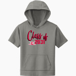 EMERSON HIGH SCHOOL CAVALIERS <span class="pdp-name-mascot">EMERSON CAVALIERS</span> Sport-Tek Youth Sport-Wick Fleece Short Sleeve Hoodie Front Thumbnail