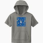 ASHLAND-GREENWOOD HIGH SCHOOL BLUEJAYS <span class="pdp-name-mascot">ASHLAND - GREENWOOD BLUEJAYS</span> Sport-Tek Youth Sport-Wick Fleece Short Sleeve Hoodie Front Thumbnail