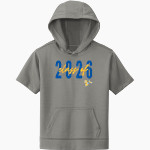 EDISON HIGH SCHOOL TOMMIES <span class="pdp-name-mascot">EDISON TOMMIES</span> Sport-Tek Youth Sport-Wick Fleece Short Sleeve Hoodie Front Thumbnail