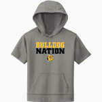 RICHARDS HIGH SCHOOL BULLDOGS <span class="pdp-name-mascot">RICHARDS HIGH SCHOOL BULLDOGS</span> Sport-Tek Youth Sport-Wick Fleece Short Sleeve Hoodie Front Thumbnail