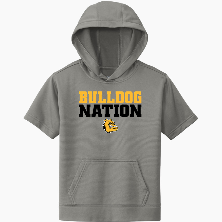 RICHARDS HIGH SCHOOL BULLDOGS <span class="pdp-name-mascot">RICHARDS HIGH SCHOOL BULLDOGS</span> Sport-Tek Youth Sport-Wick Fleece Short Sleeve Hoodie