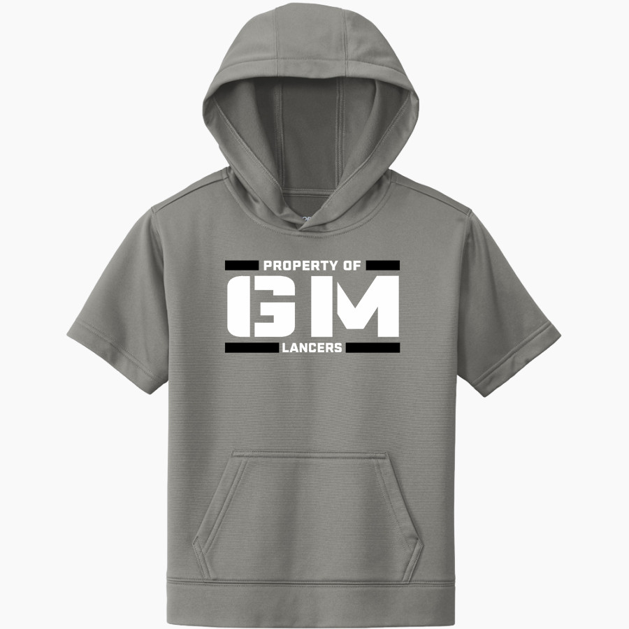 GENERAL MCLANE HIGH SCHOOL LANCERS <span class="pdp-name-mascot">GENERAL MCLANE LANCERS</span> Sport-Tek Youth Sport-Wick Fleece Short Sleeve Hoodie