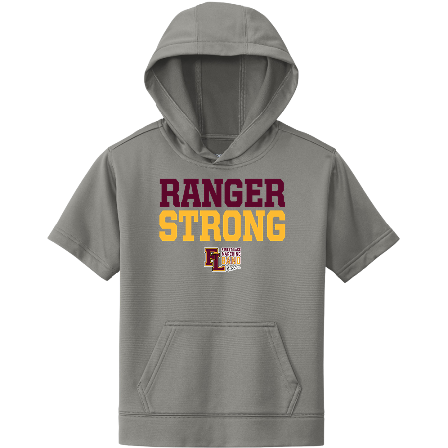 Forest Lake Rangers <span class="pdp-name-mascot">Forest Lake Rangers</span> Sport-Tek Youth Sport-Wick Fleece Short Sleeve Hoodie