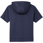 The Franciscan T'wolves <span class="pdp-name-mascot">The Franciscan T'wolves</span> Sport-Tek Youth Sport-Wick Fleece Short Sleeve Hoodie Back Thumbnail
