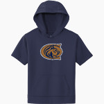 Cienega Bobcats <span class="pdp-name-mascot">Cienega Bobcats</span> Sport-Tek Youth Sport-Wick Fleece Short Sleeve Hoodie Front Thumbnail