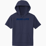 UC Santa Cruz Banana Slugs Sport-Tek Youth Sport-Wick Fleece Short Sleeve Hoodie Front Thumbnail