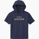 Regents School of Austin The Official Store of the Knights Sport-Tek Youth Sport-Wick Fleece Short Sleeve Hoodie Front Thumbnail